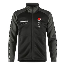Hokuto-Kai tr�ningsjakke broderet tiger - junior