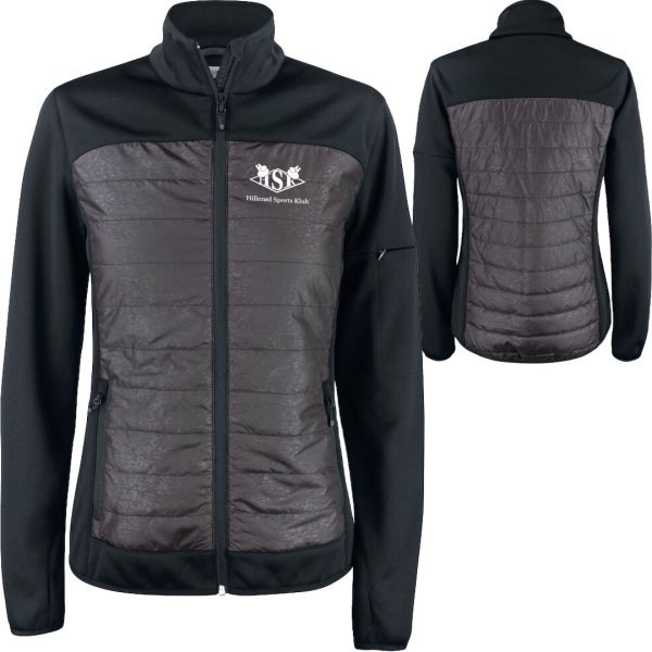 HSK fleece jakke Custer m/refleks - dame