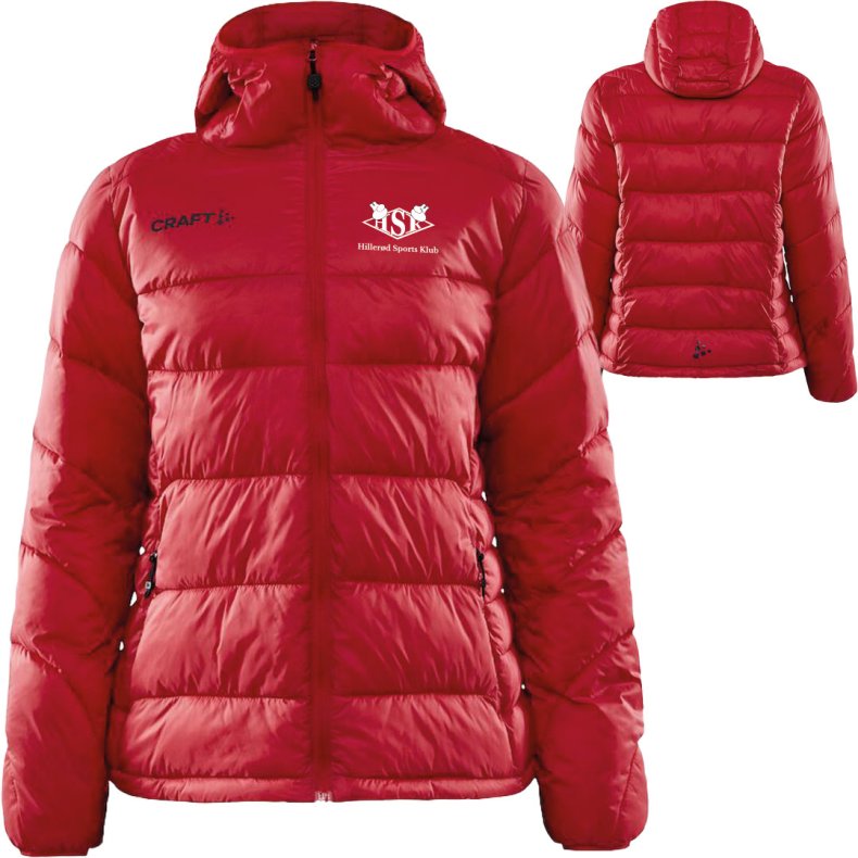 HSK jakke Core Explore Isolate r�d - dame