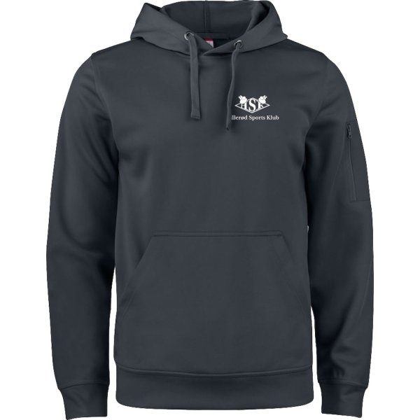 HSK h�ttetr�je Basic Active sort m/hvid - unisex