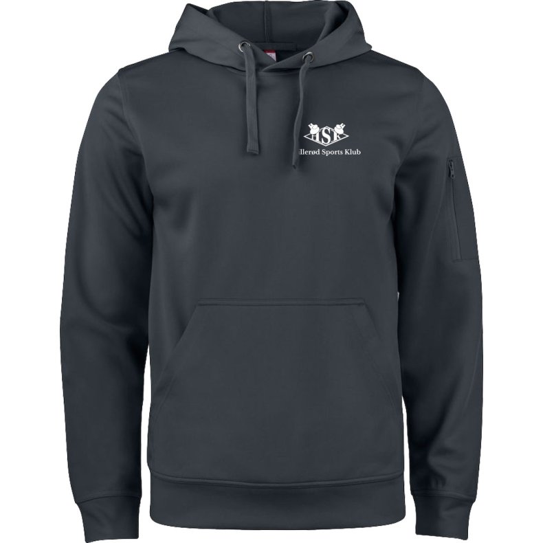 HSK h�ttetr�je Basic Active sort m/hvid - unisex