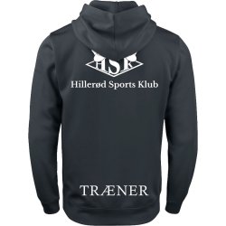 HSK h�ttetr�je Basic Active sort m/hvid - unisex