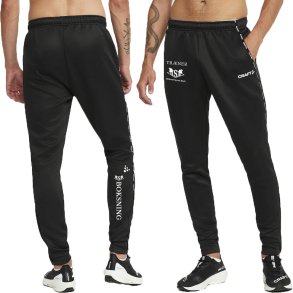 HSK trningsbukser Squad 2.0 sort m/logo - herre