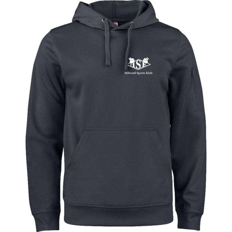 HSK h�ttetr�je Basic Active sort m/hvid - unisex
