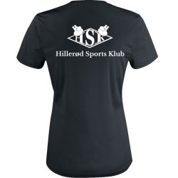HSK t-shirt Basic Active dryfit sort m/hvid - dame