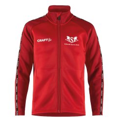 HSK trningsjakke Squad 2.0 FZ m/logo - junior