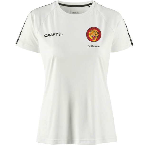 Hwarang Rdovre t-shirt Squad 2.0 hvid - dame