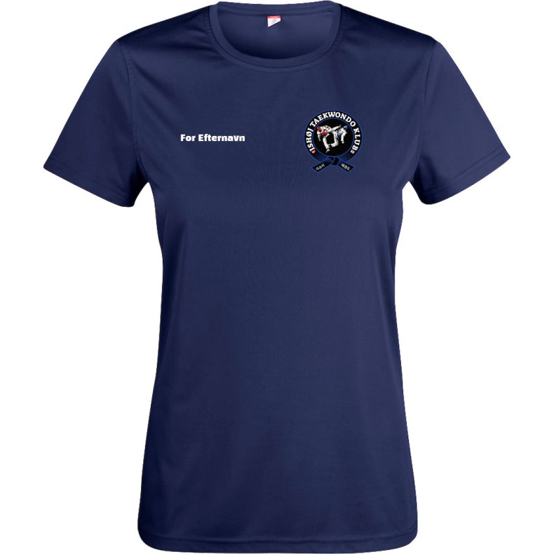 Ish�j TKD t-shirt Basic Active dryfit - dame/herre