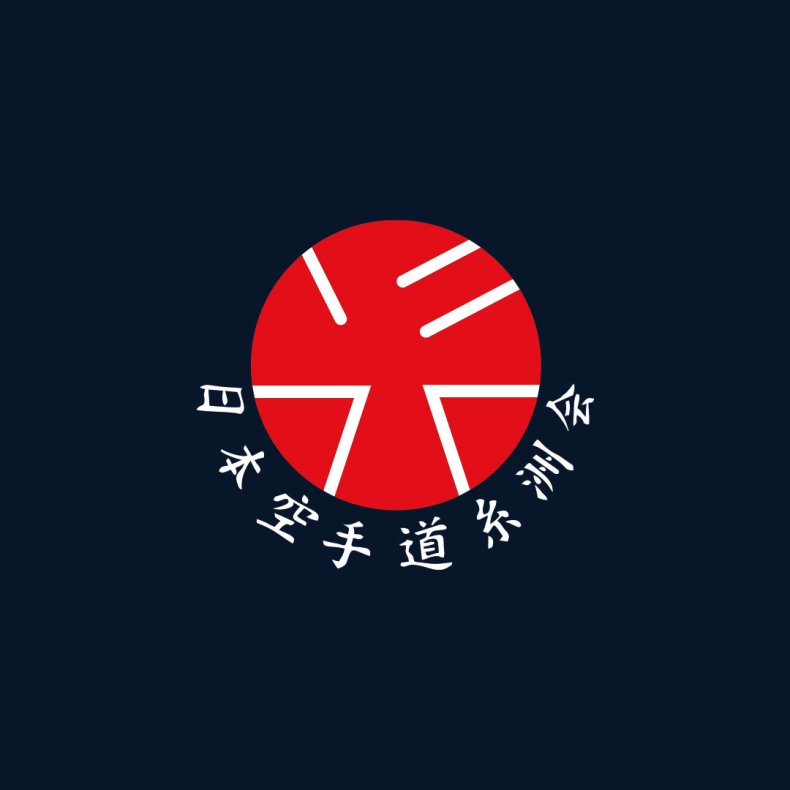 Itosu-Kai brystlogo - brodering