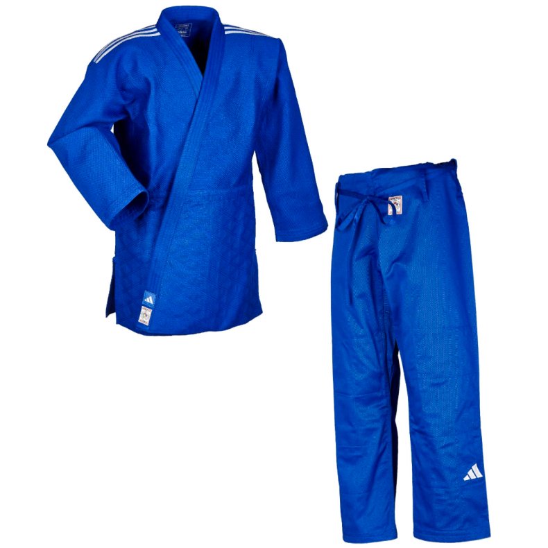 Judo gi Champion III Slim-Fit - bl� - IJF