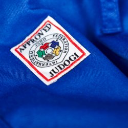 Judo gi Champion III Slim-Fit - bl� - IJF