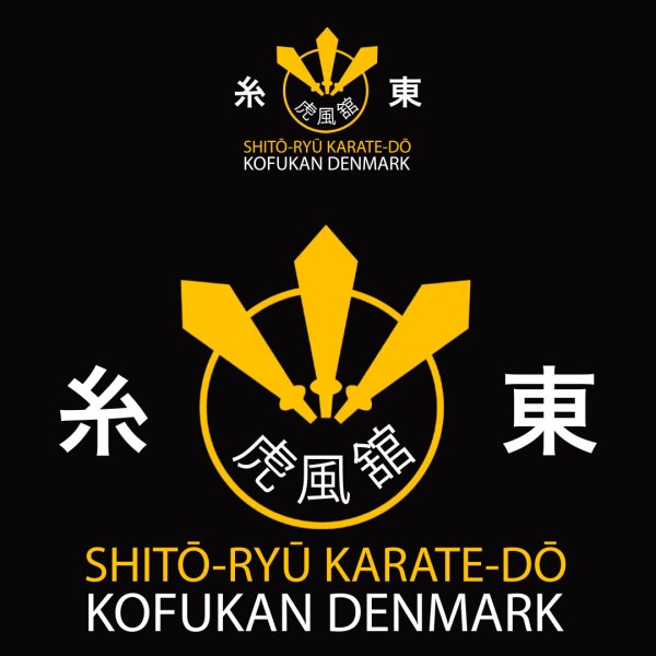 Kofukan bryst- og ryglogo - s�t
