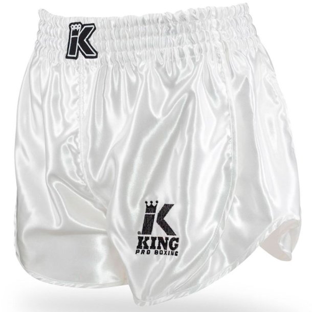 King Pro thaishorts Retro Hybrid 4 - hvid