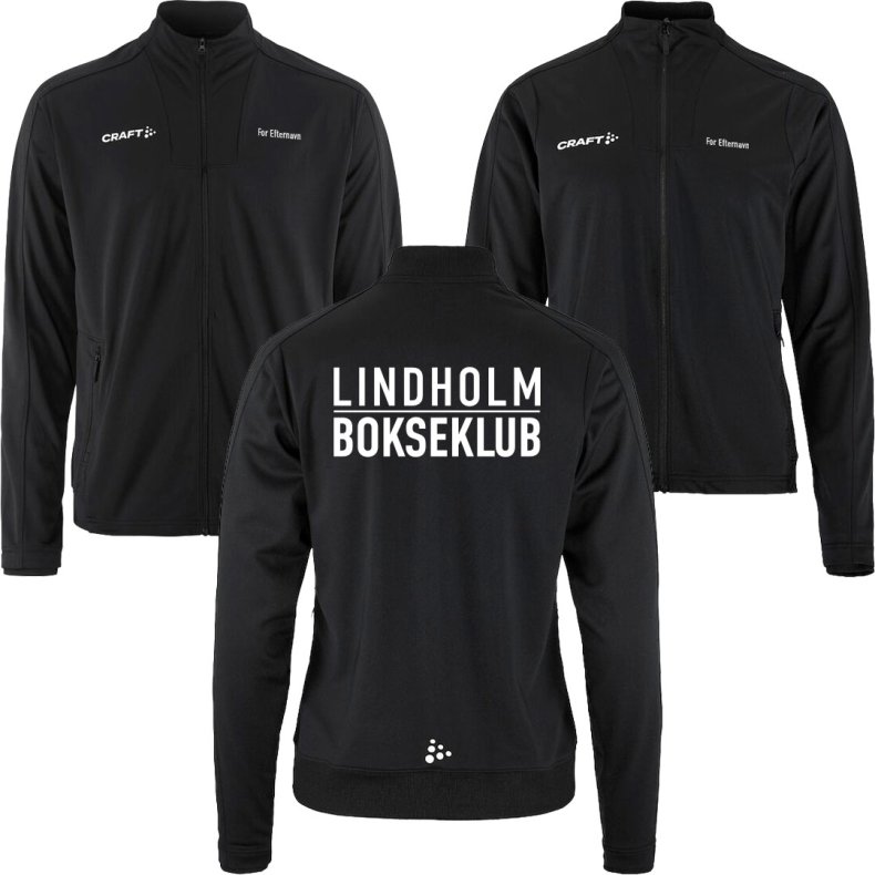 Lindholm Bokseklubs tr�ningsjakke Evolve 2.0 FZ - dame/herre