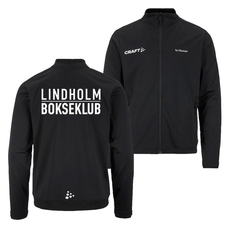 Lindholm Bokseklubs tr�ningsjakke Evolve 2.0 FZ - junior