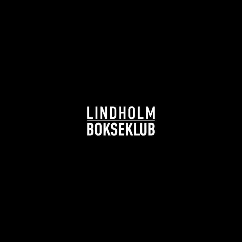 Lindholm Bokseklubs hvide bukselogo - tryk