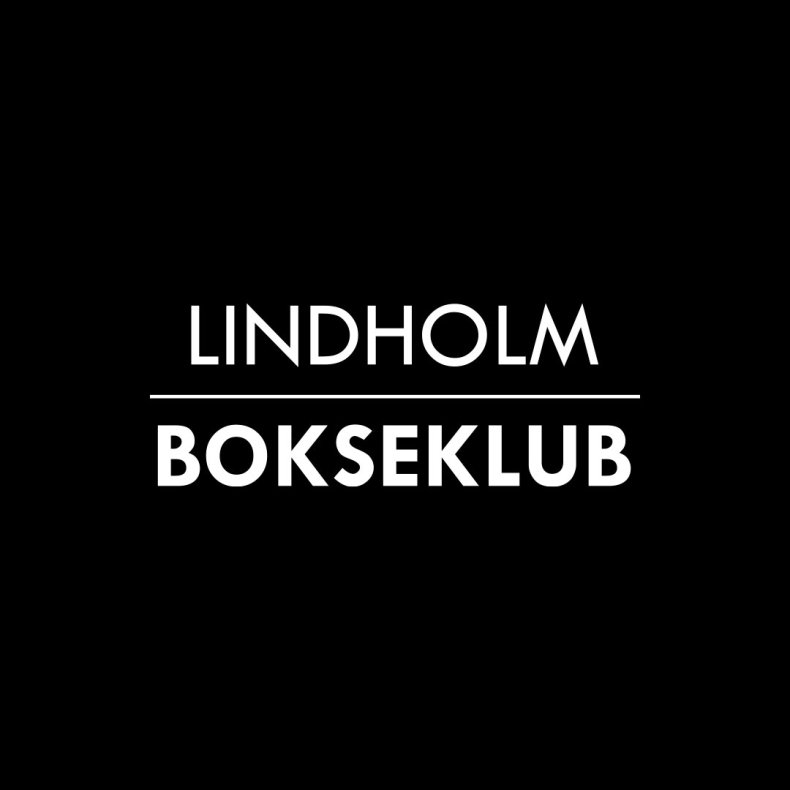 Lindholm Bokseklubs hvide rygs�klogo - tryk