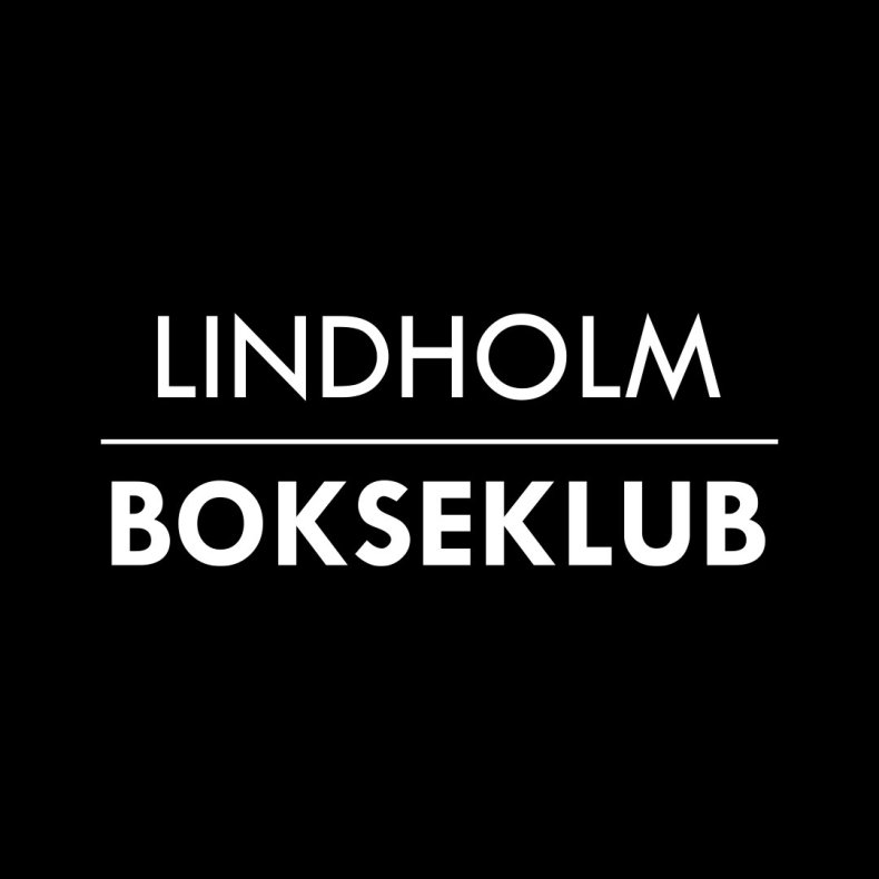 Lindholm Bokseklubs hvide taskelogo - tryk