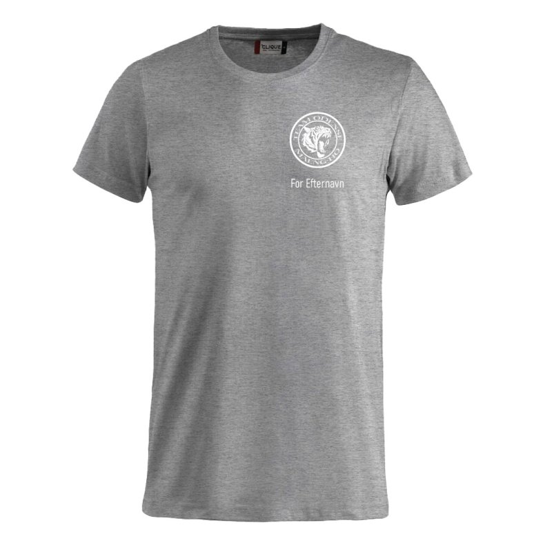 Team Odense t-shirt Basic gr� - junior