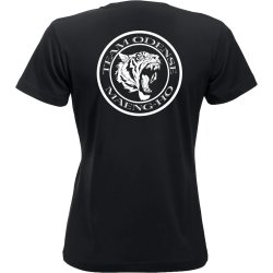 Team Odense t-shirt New Classic sort - dame