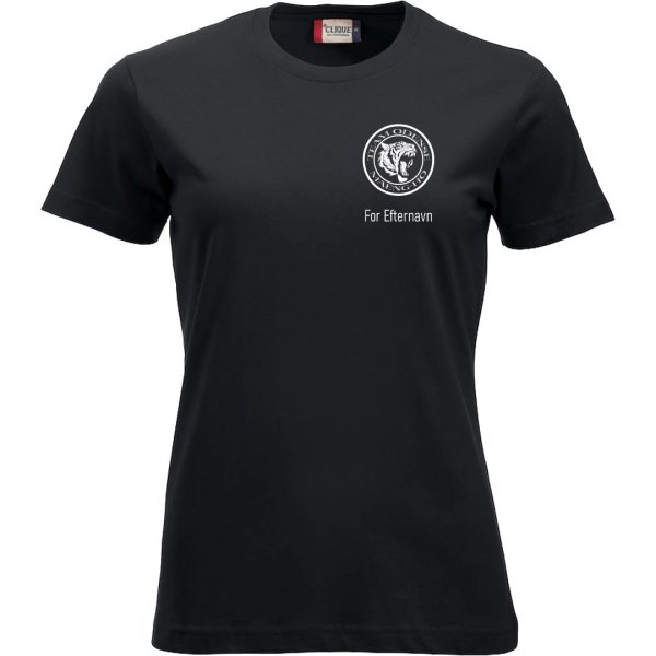 Team Odense t-shirt New Classic sort - dame