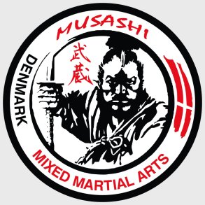 Musashi tryk - brystlogo MMA