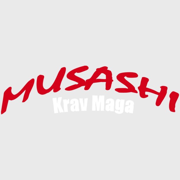 Musashi broderi - stort logo Krav Maga