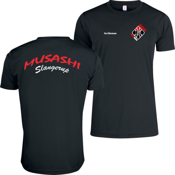 Musashi Slangerup Krav Maga t-shirt Basic Active - dame/herre