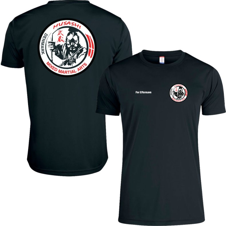 Musashi Slangerup MMA t-shirt Basic Active - dame/herre