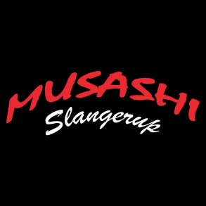 Musashi Slangerup ryglogo - tryk