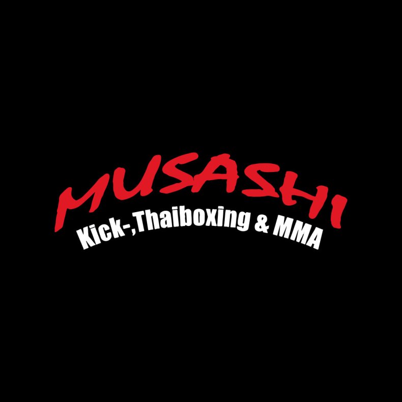 Musashi Slangerup MMA logo large - broderi