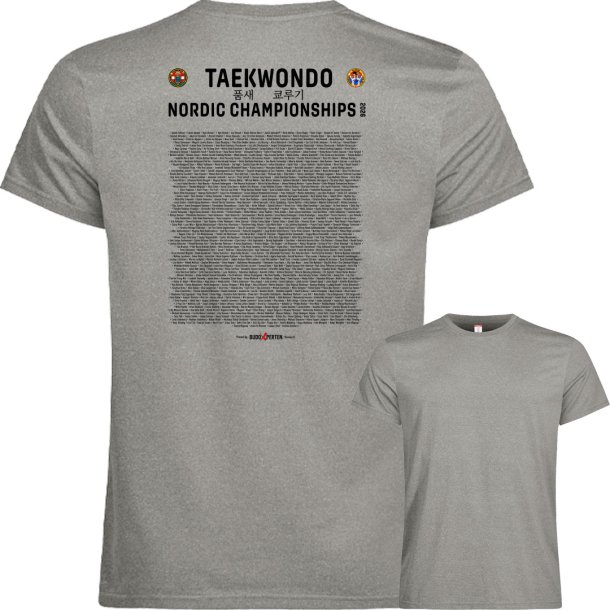Nordic Championship 2026 t-shirt - dame / herre