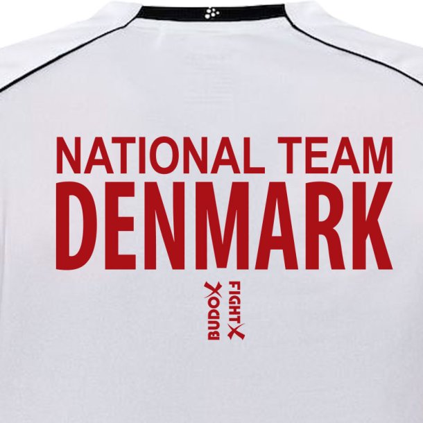 National Team Denmark ryg - rd