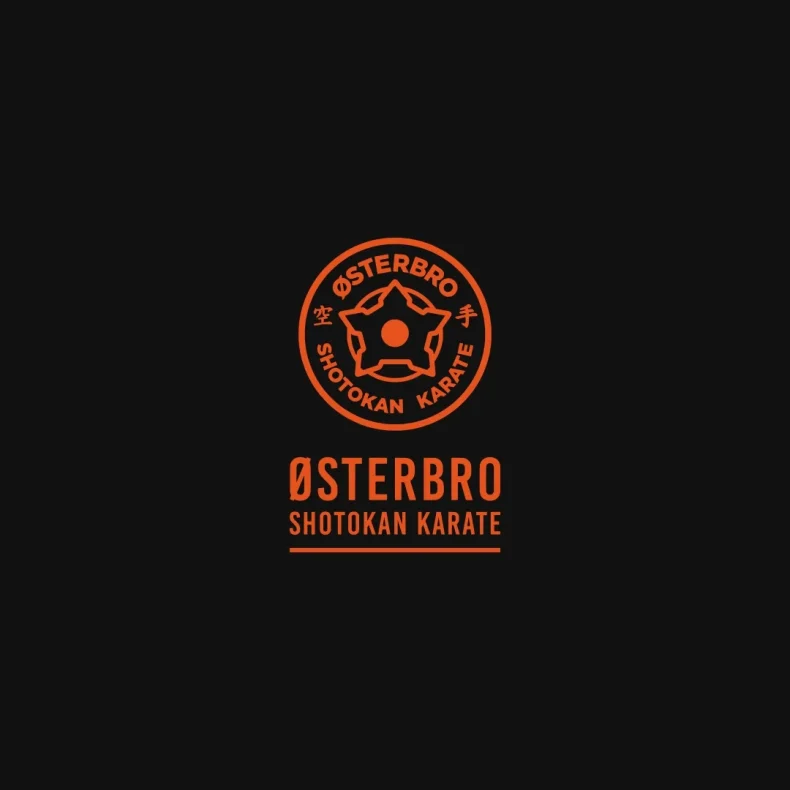 �sterbro Shotokan rygs�kmotiv - tryk