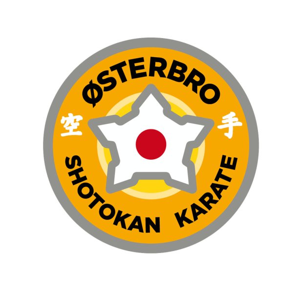 sterbro Shotokan brystlogo - brodering