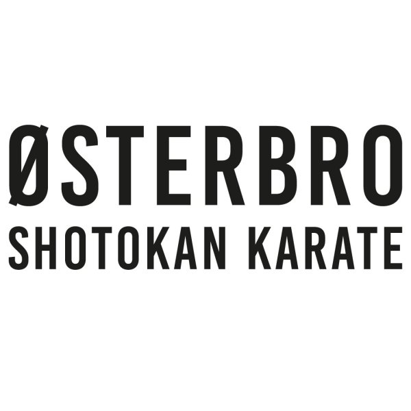 �sterbro Shotokan ryglogo - sort