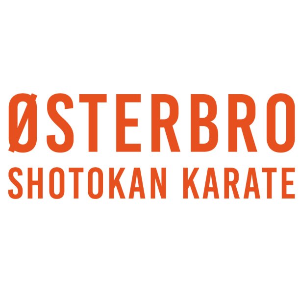 sterbro Shotokan ryglogo - orange