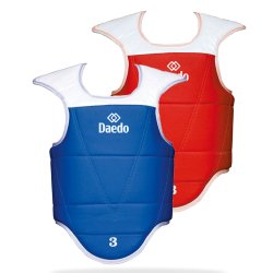 Kampvest vendbar - rd/bl