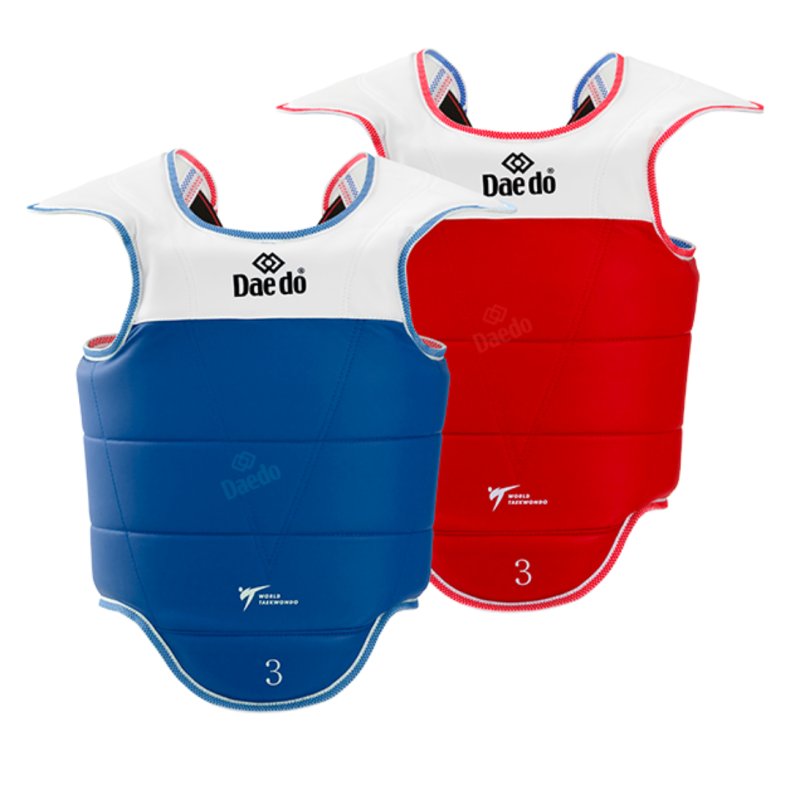 Kampvest WT - vendbar - r�d/bl�