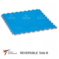 Daedo Puzzlemtte WT vendbar - rd/bl