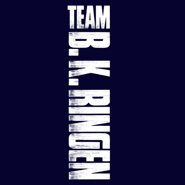 B.K. RINGEN frontlogo - tryk