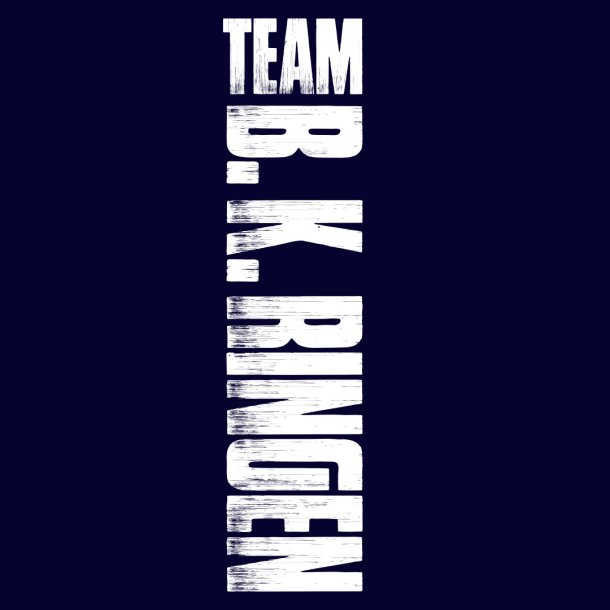 B.K. RINGEN frontlogo - tryk