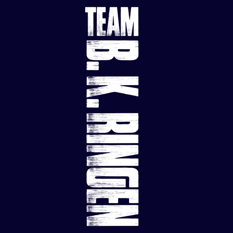 B.K. RINGEN frontlogo - tryk