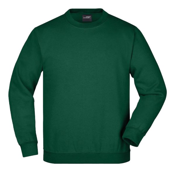 Sweatshirt RN Heavy flaskegr�n - junior