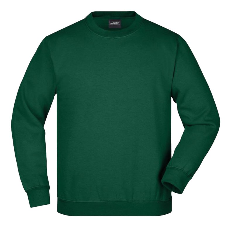 Sweatshirt RN Heavy flaskegr�n - junior
