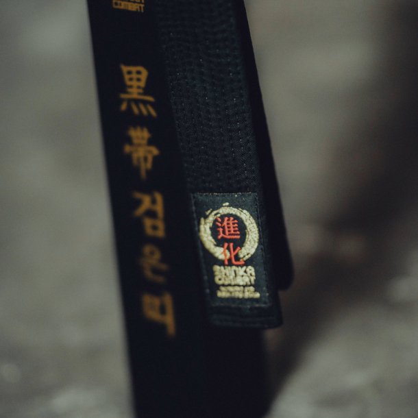 Budo Belt - Heavy Cotton - Black