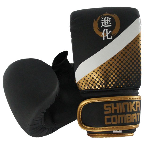 Shinka Combat skhandsker - sort/guld