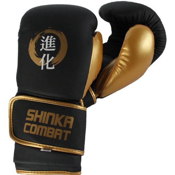 Combat boksehandsker sort/guld - boksehandsker - / FIGHTX