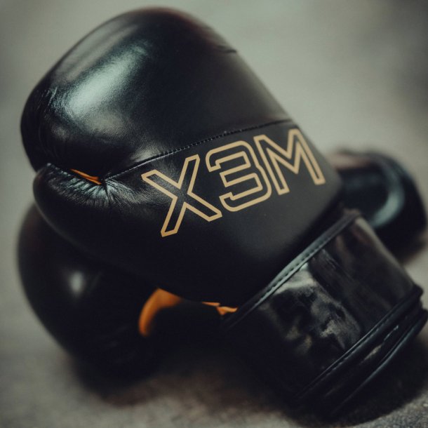 Boxing gloves X3M - black