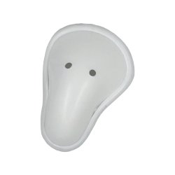 Skridtbeskytter standard - hvid